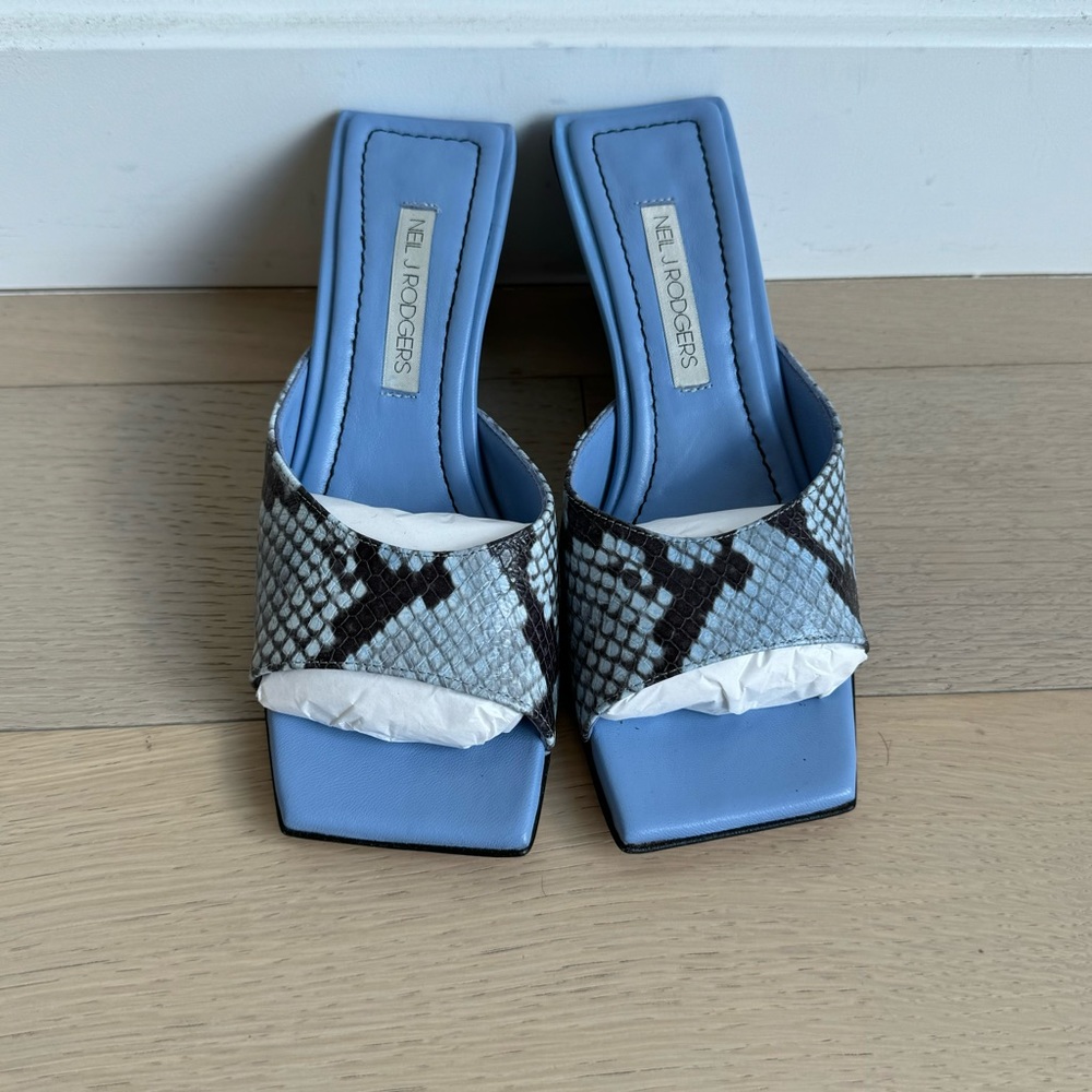 Neil J Rodgers - Blue Python Geo Wedge Size 35 - image 2